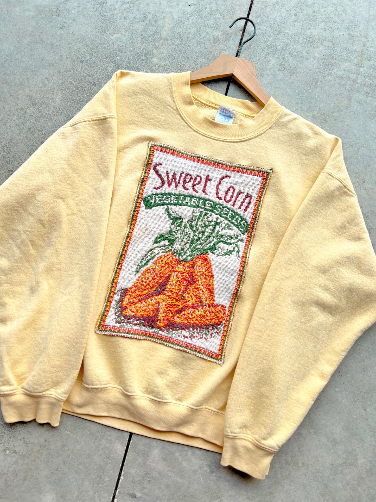 Upcycled Sweet Corn Crewneck