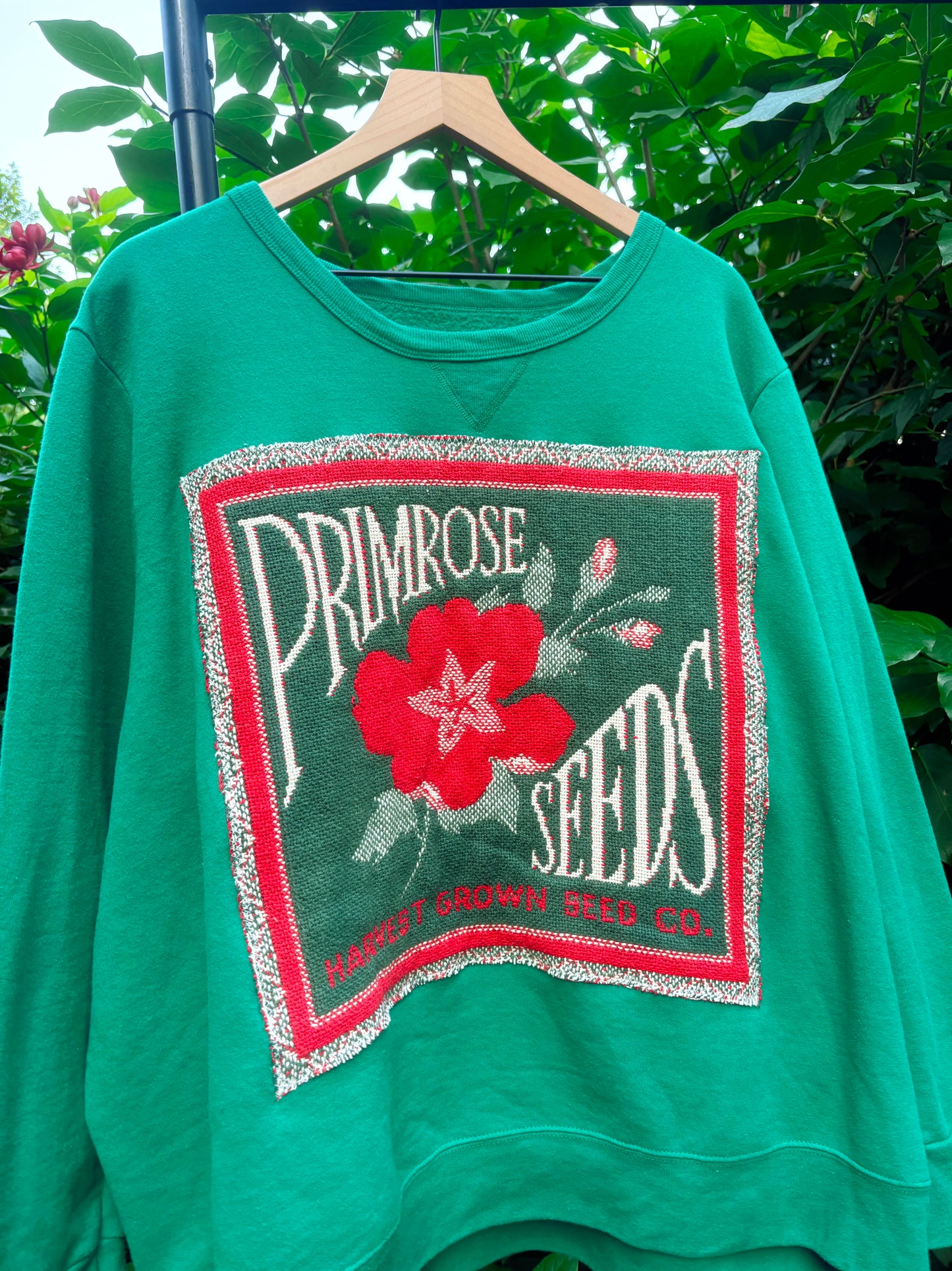 Upcycled Primrose Crewneck🌹