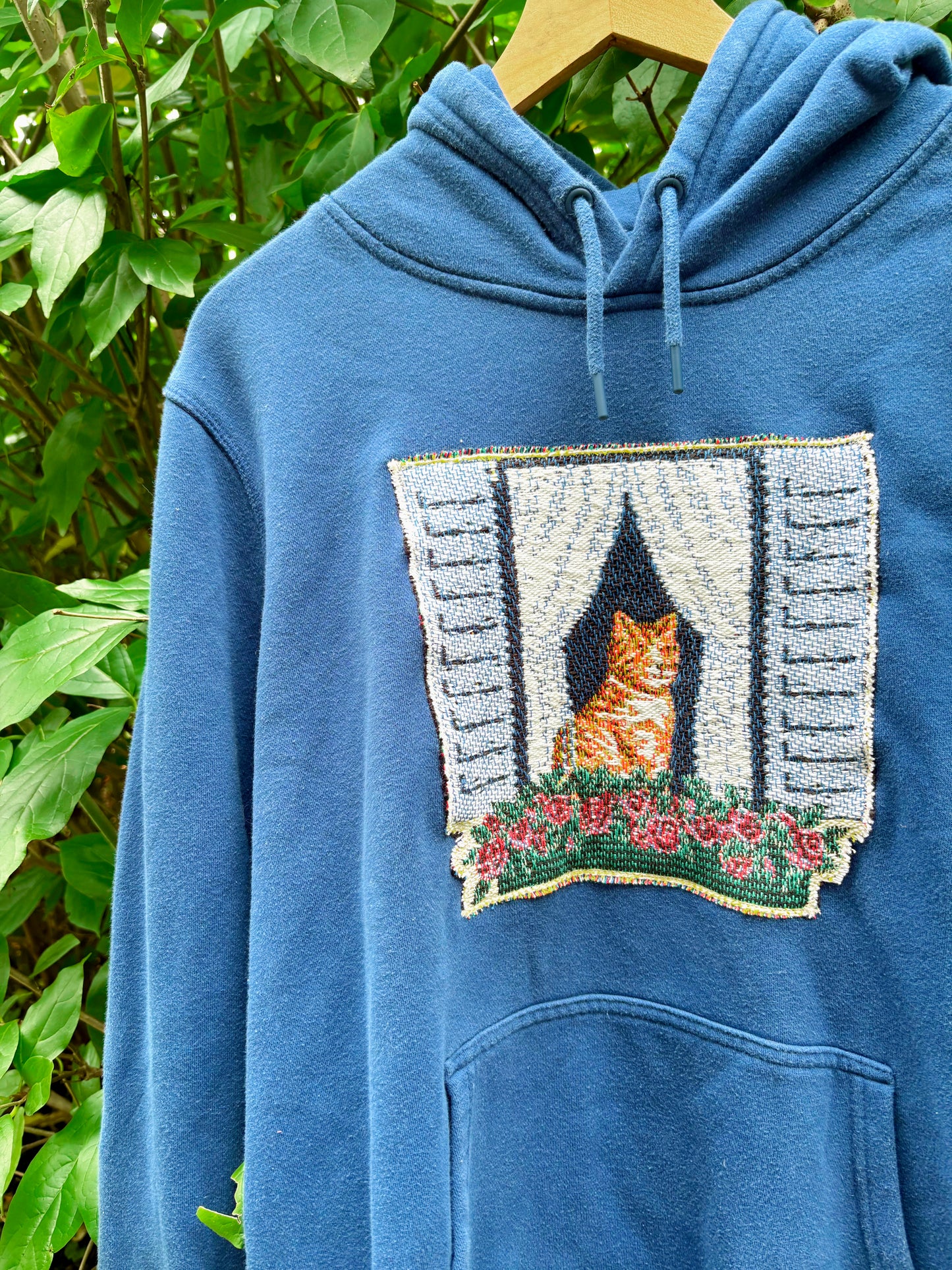 Upcycled Cat Hoodie 💐