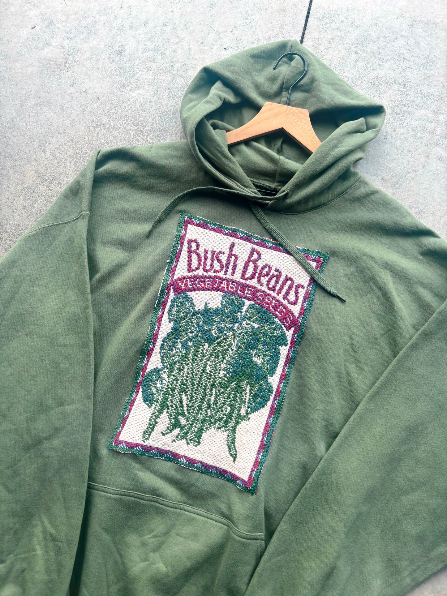 Upcycled Bush Beans Hoodie