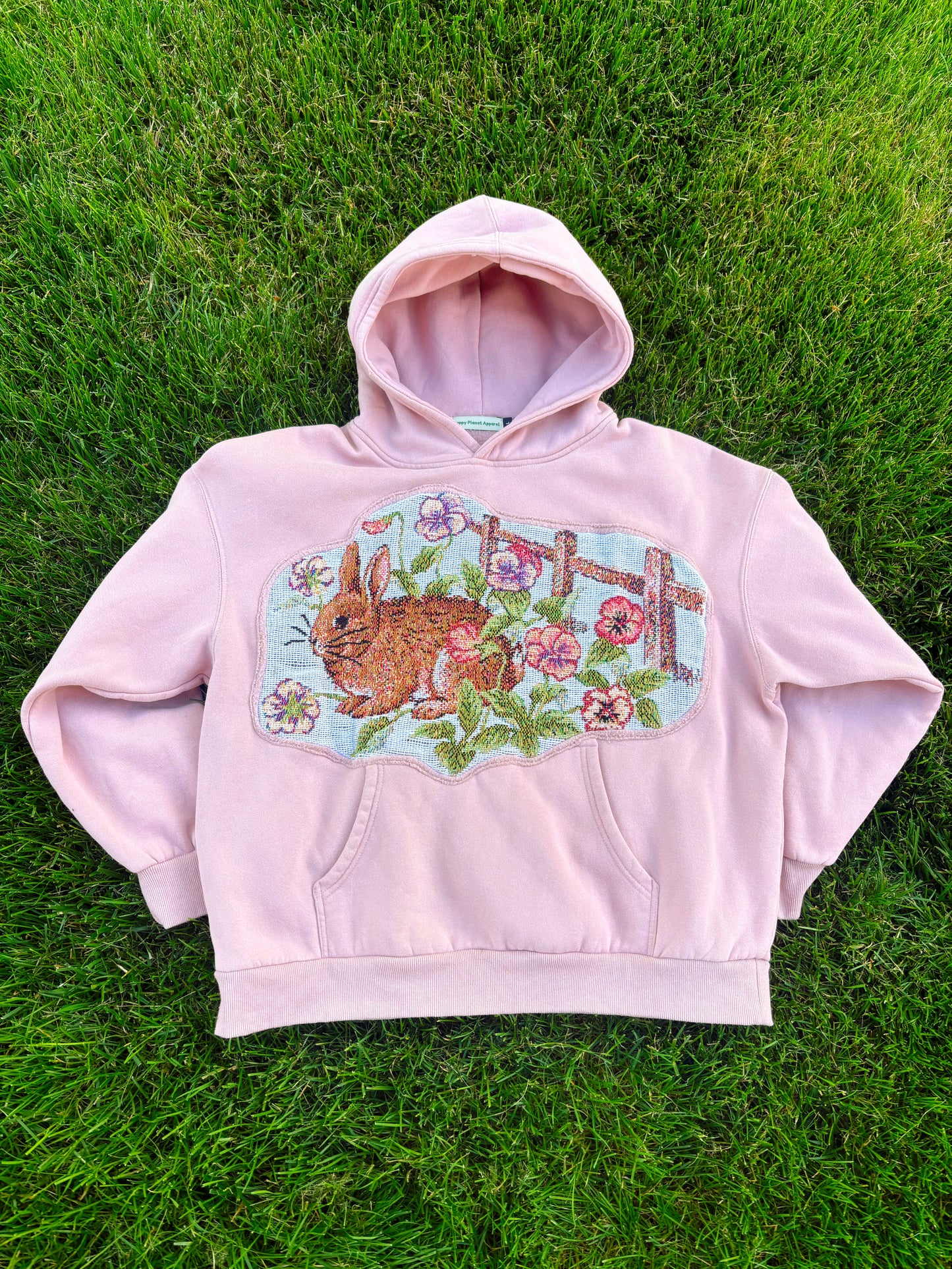 Upcycled Bunny Hoodie 🌸🐇