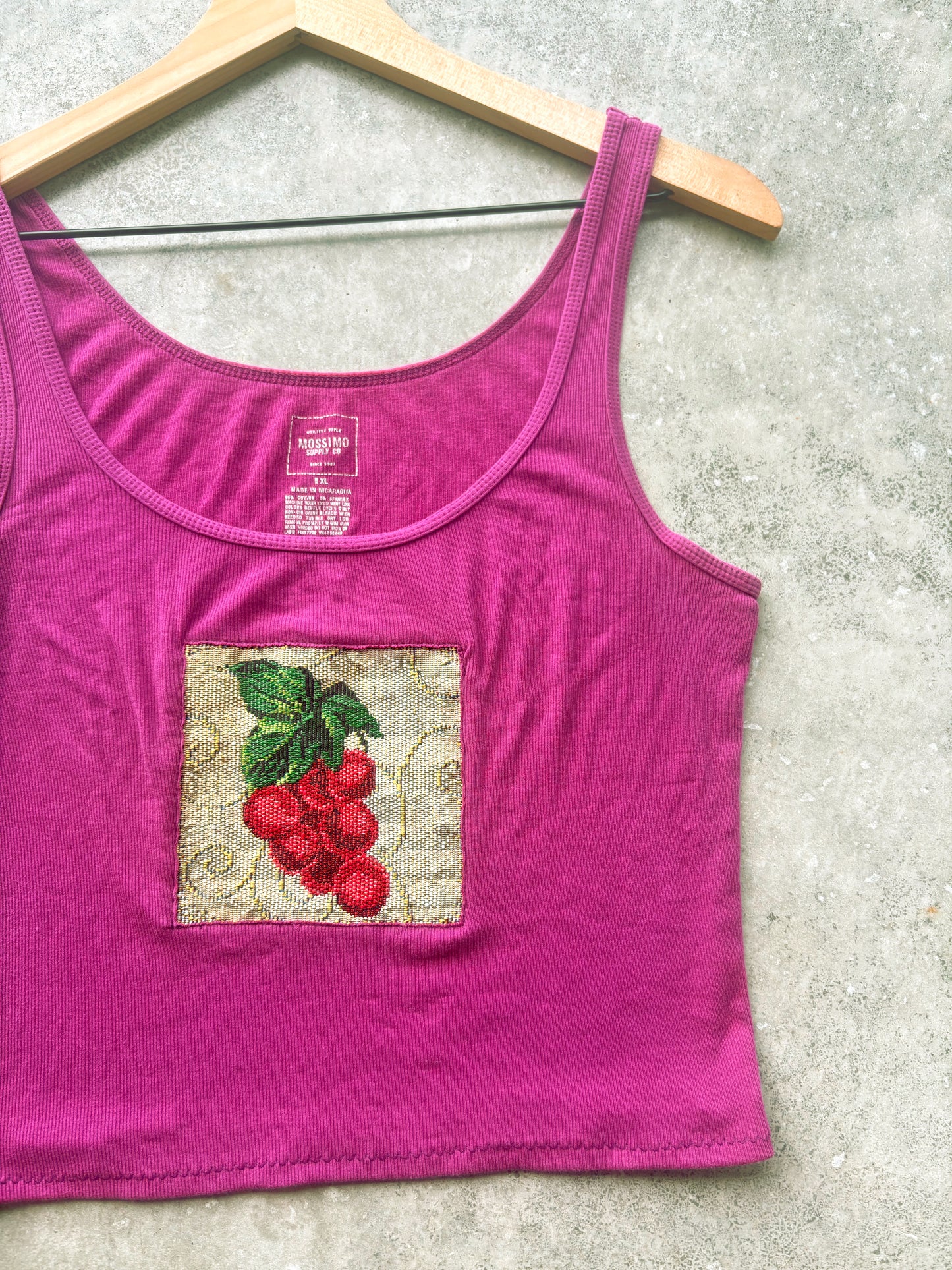 Upcycled Grapes Tank