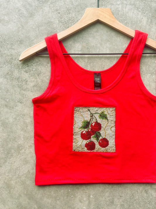 Upcycled Cherries Tank