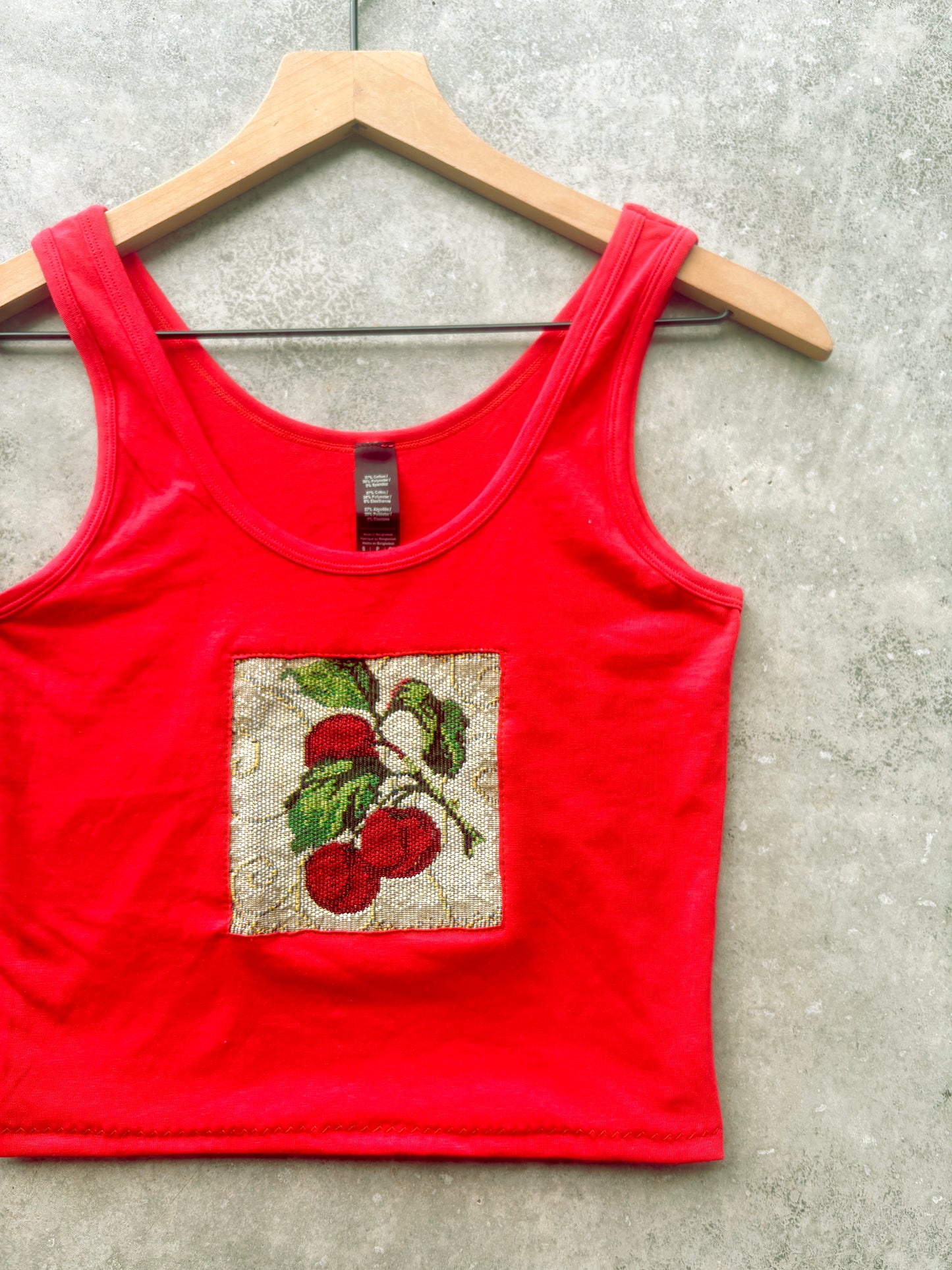 Upcycled Plums Tank