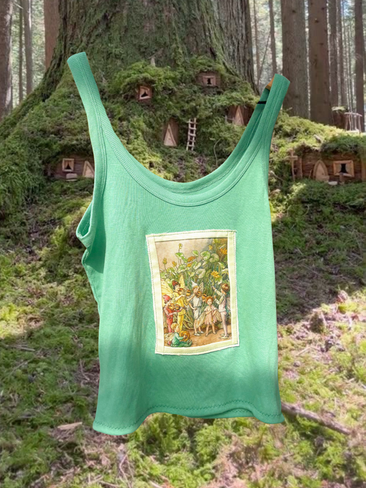 Upcycled Fairy Tank Top