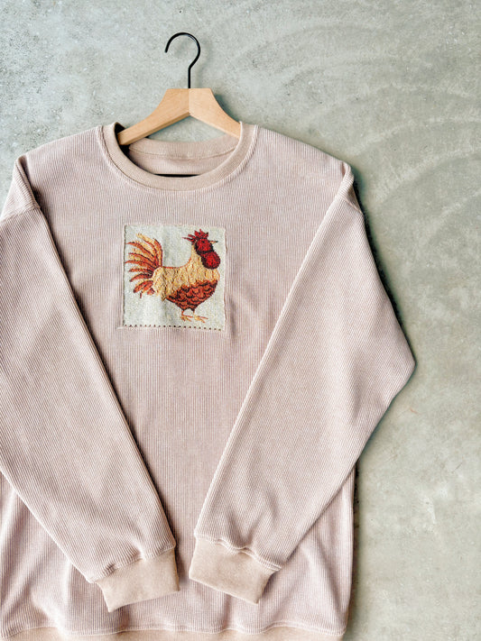 Upcycled Chicken Crewneck