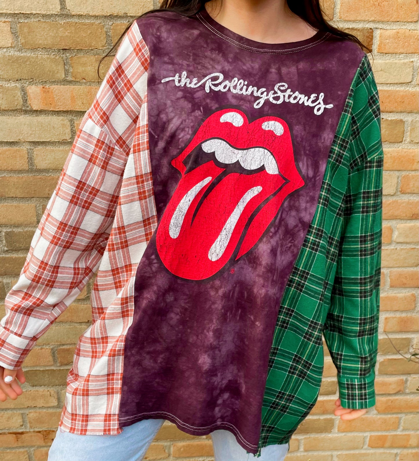 Rolling Stones Flannel Tee